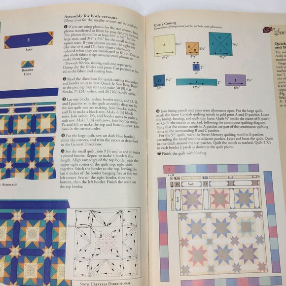 Quilters Newsletter Quilt It For December 1998 Christmas Magazine Quilting Patte - Picture 5 of 12